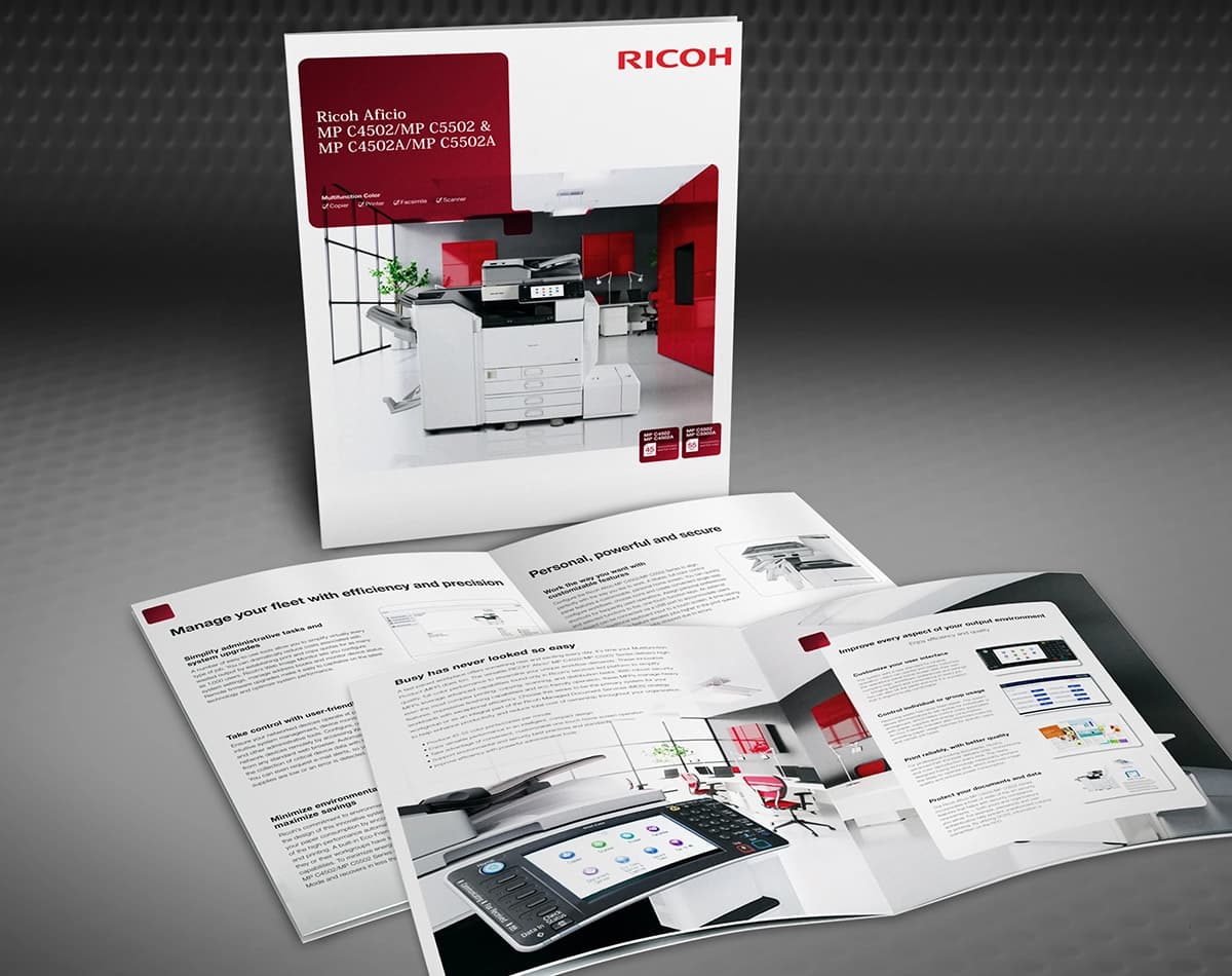 Ricoh MP C4502 Product Brochure