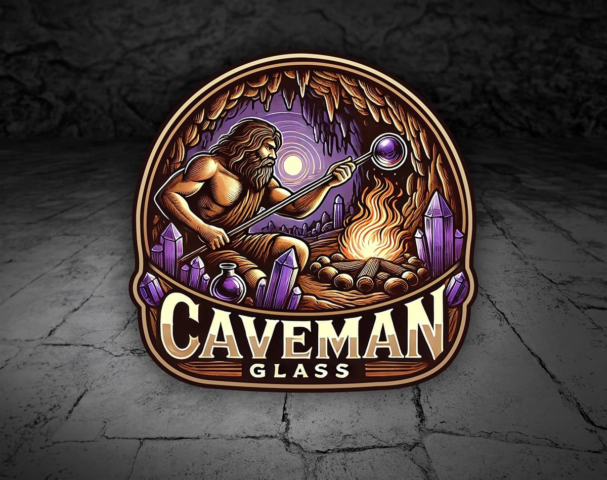 Caveman Glass Logo