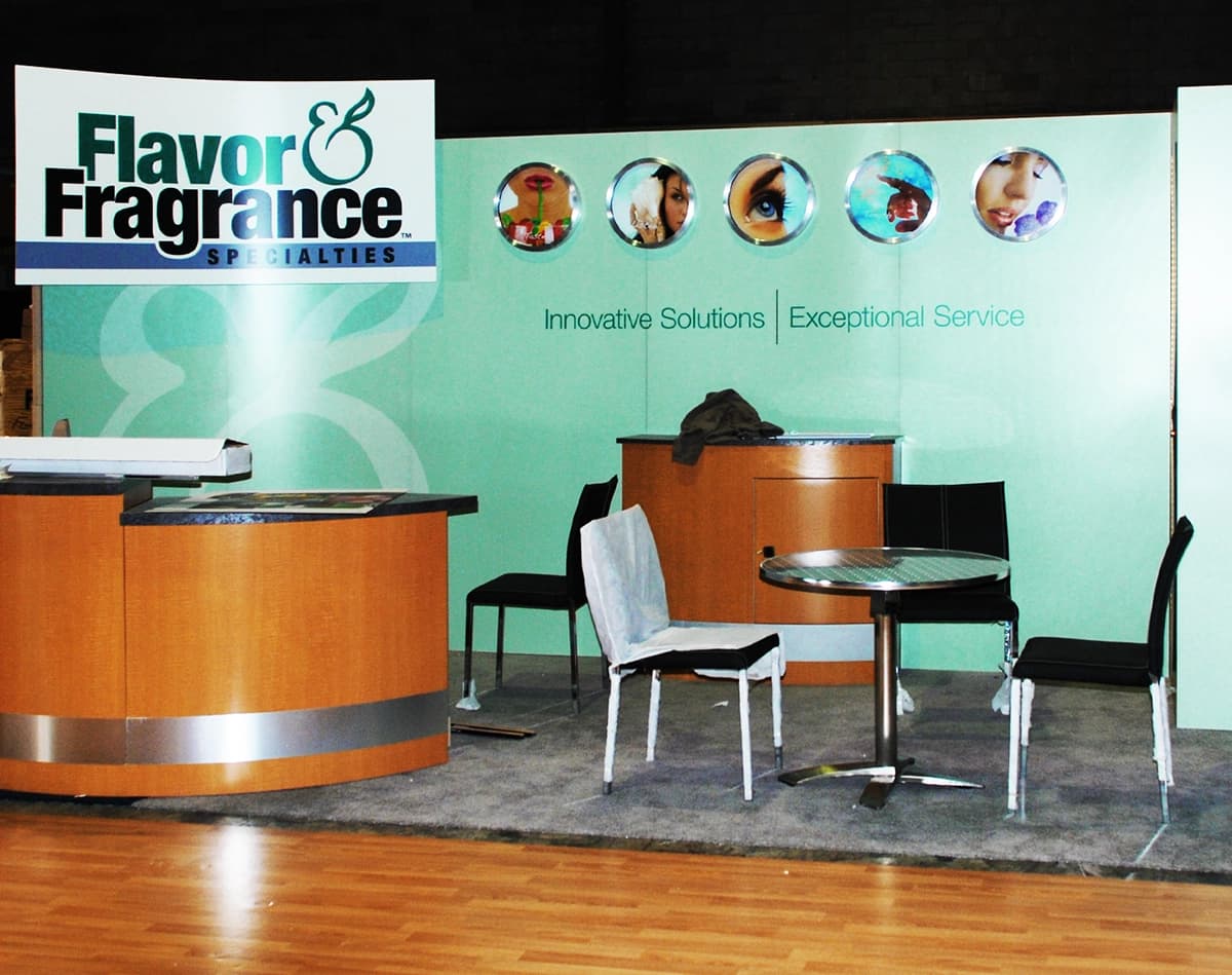 Flavor & Fragrance Trade Show Booth