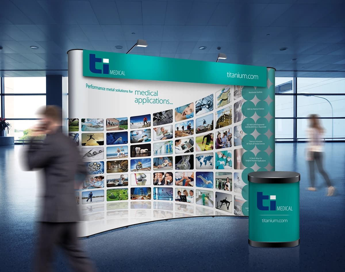 Titanium Industries Trade Show Booth