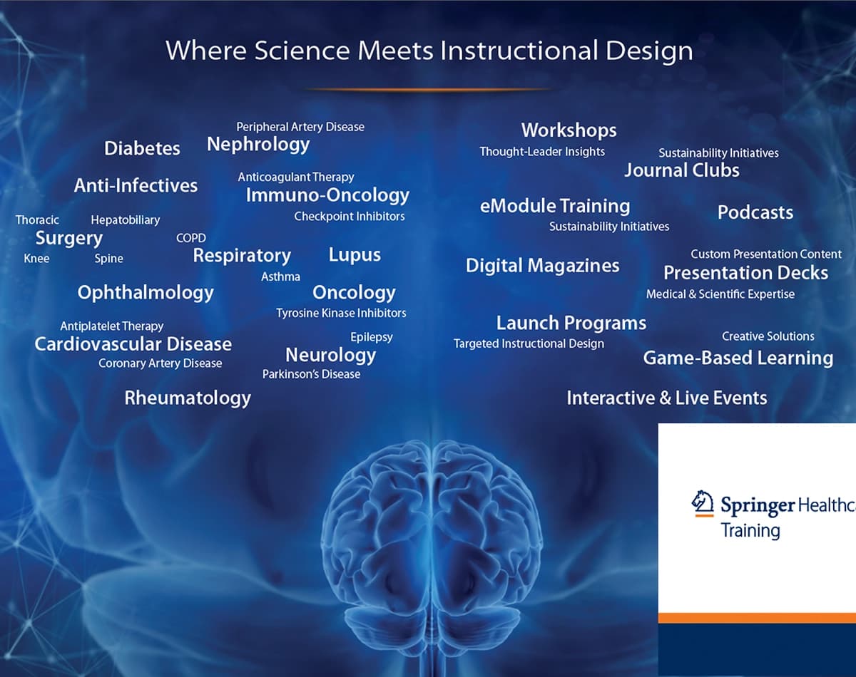 Springer Health+ Trade Show Booth