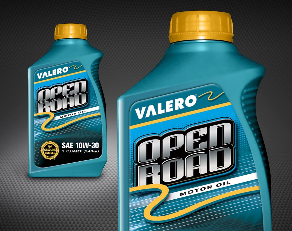 Valero Motor Oil Bottle