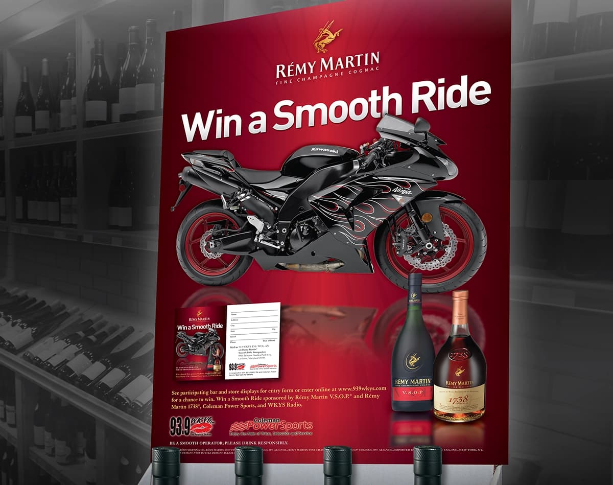 Remy Martin 'Smooth Ride' Case Cards