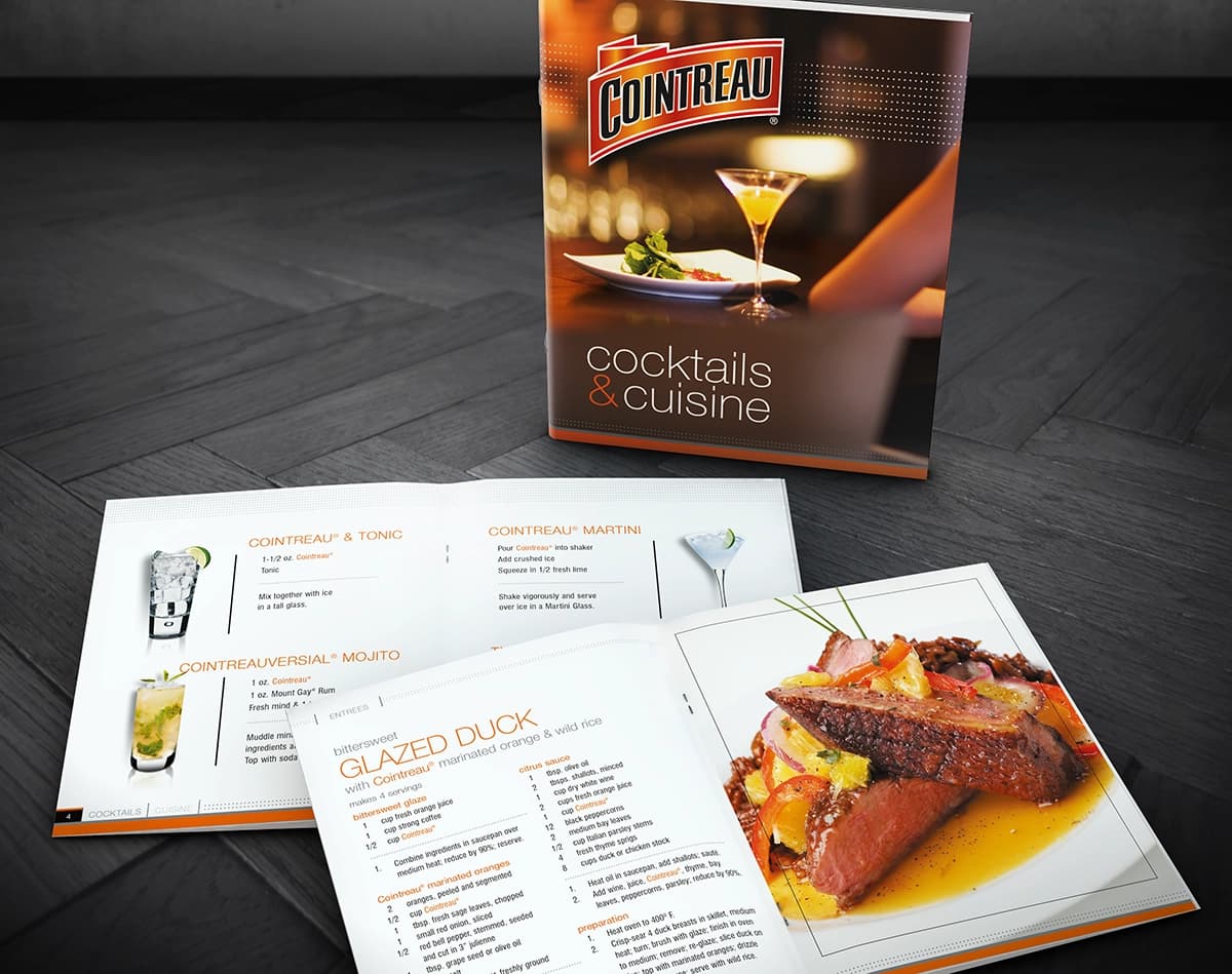 Cointreau Cocktails & Cuisine Recipe Booklet