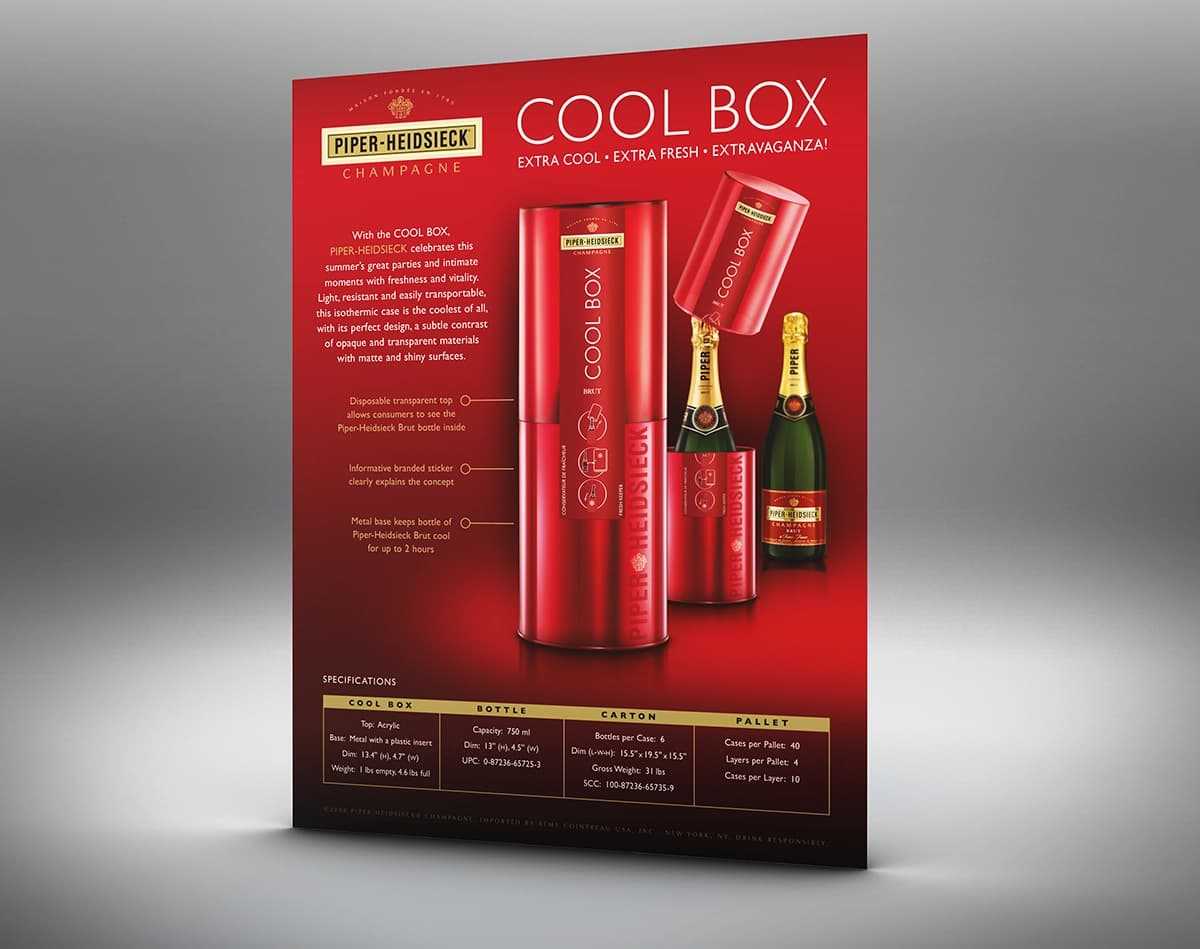Piper-Heidsieck 'Cool Box' One-Pager