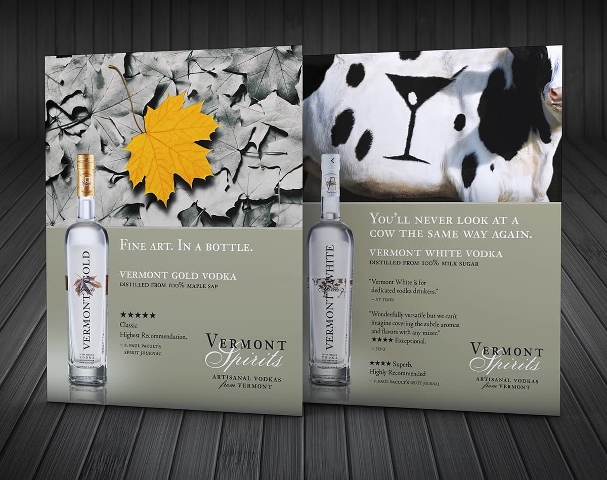 Vermont Spirits One-Pagers & Ads